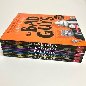 The Bad Guys Book Collection 1-5 Books Set Aaron Blabey Children's Books
